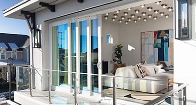 Perspective Multi-Slide Vinyl Patio Door