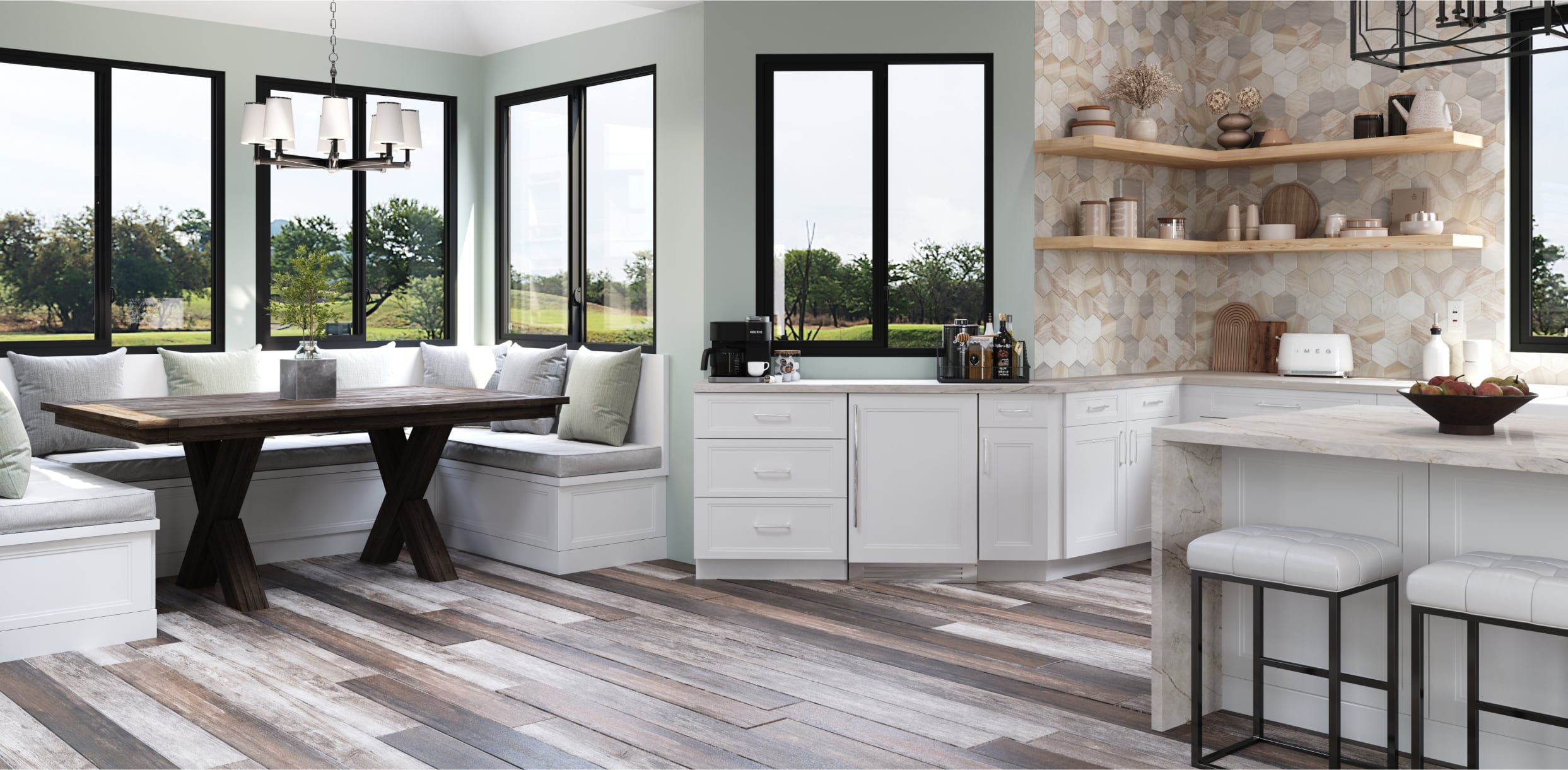 Black Interior West Pro 200 Two-Lite Sliding Windows