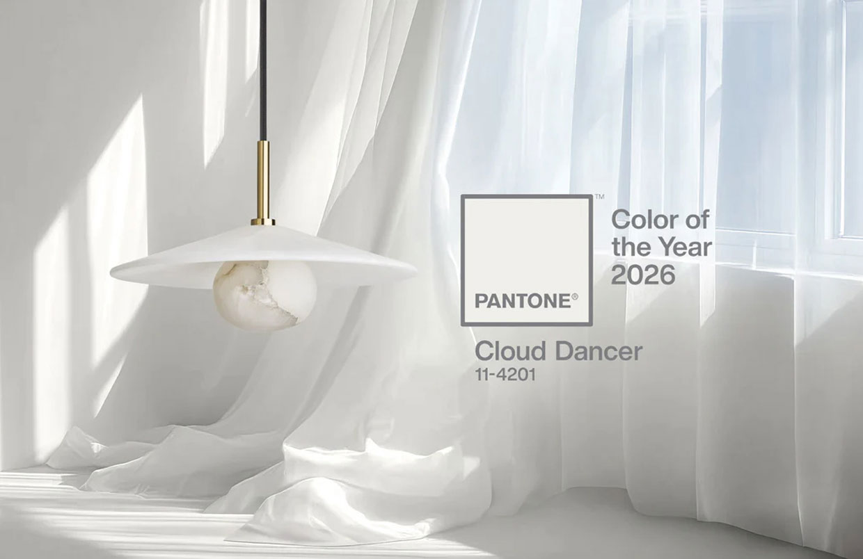 Pantone 2026 Color of the Year - Cloud Dancer